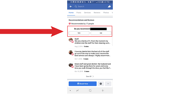 Facebook Recommendations Are Better Than Reviews by 1LocalBusiness.com