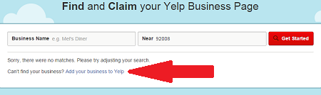 How to Verify Your Yelp Business page