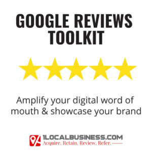 Google Reviews Toolkit by 1LocalBusiness.com